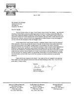 1998-12-08 - Letter from Gayle Hornaday to Phil Speight