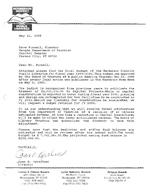 1999-05-21 - Cover letter and HDPL budget