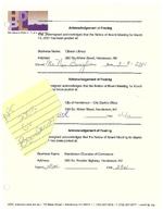 2001-03-09 - Acknowledgements of posting