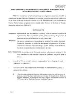2002-02-22 - Draft of first amendment to the interlocal cooperative agreement with HDPL