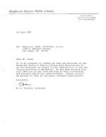 1985-08-26 - Letter from M.T. Carollo to Diana Wilson