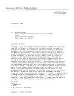 1985-09-25 - Letter from Gary Bloomquist to Charles Hunsberger