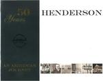 City of Henderson 50th anniversary book, 2003