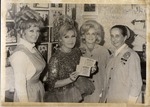 Photograph of four members of the Rose de Lima Hospital Auxiliary, Henderson, 1969
