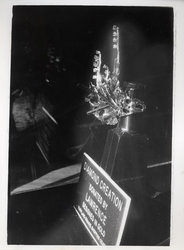 Photograph of Diamond Creation donated by Lawrence