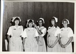 Photograph of five Rose de Lima Hospital Junior Auxiliary members, Henderson