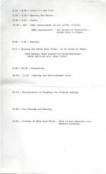 Plans for the 1974 Mardi Gras Ball