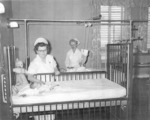 Photograph of infant care at Rose de Lima Hospital