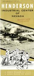 Henderson: Industrial Center of Nevada Brochure, 1957