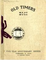 Old Timers BMI Two Year Anniversary Dinner, February 2, 1944