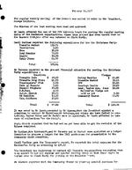 Henderson Coordinating Council Minutes, 1947