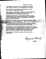 Henderson Coordinating Council Minutes, 1951