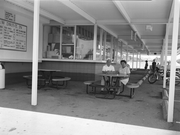 Photographs of Otto and Ann Nelson at their A and W Drive-In on Boulder Highway - New Page