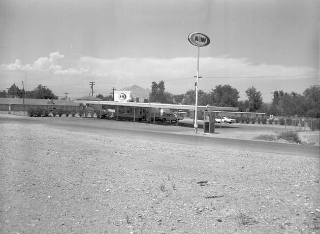 Photographs of the A and W Drive-In on Boulder Highway, June 13, 1967 - New Page