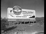 Photograph of the "Welcome to Henderson" sign, Henderson