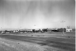 Photograph of Henderson Plaza businesses along Boulder Highway, Henderson, 1964