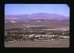Aerial photograph of downtown Henderson in color, Henderson, 1963