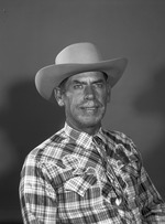 Portrait photograph of Aubrey Pagan, April 17, 1950