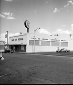 Photograph of the Bank of Nevada - Henderson Branch building exterior, Henderson, 1954