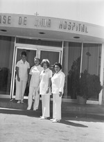 Photograph of nurses at Rose de Lima Hospital
