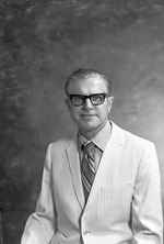 Portrait photograph of Bob Olsen, May 9, 1972