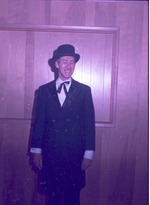 Photograph of Chamber of Commerce president Phil Hubel in costume for Industrial Days, Henderson