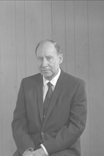 Portrait photograph of Chester T. Sewell, Henderson, November 29, 1968