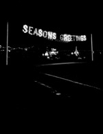 Photograph of a Christmas display, Henderson, December 1, 1965