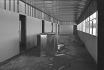 Photograph of the interior of City Hall under construction, Henderson, Nevada, 1941