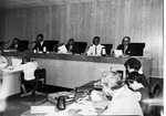 Photograph of City Council members at a meeting, Henderson, June 16, 1969