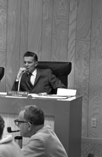 Photograph of Henderson Councilman Giles L. Franklin, Henderson, February 8, 1967