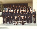 Photograph of the Henderson Fire Department, 1984