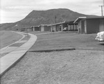 Photograph of Basic High School "B" on Black Mountain and homes
