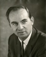 Portrait photograph of Henderson Chamber of Commerce president William J. Sheehan