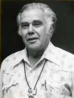 Portrait photograph of Henderson Chamber of Commerce president Arby Alper