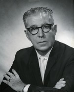 Portrait photograph of Henderson Chamber of Commerce president William B. Byrne