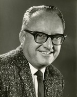 Portrait photograph of Henderson Chamber of Commerce president John C. Rayborn
