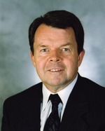 Portrait photograph of Henderson Chamber of Commerce president Kent Dawson