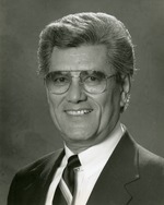 Portrait photograph of Henderson Chamber of Commerce president Jerry Sun