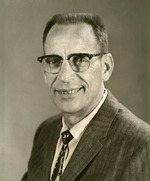 Portrait photograph of Henderson Chamber of Commerce president James O. Van Valey