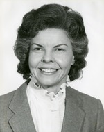 Portrait photograph of Henderson Chamber of Commerce president Betty Scott