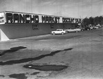 Photograph of Rancho Market Discount Sales exterior, Henderson, April 24, 1958