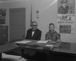 Photograph of a Boy Scouts civic event, Henderson, February 1955