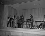 Photograph of Bill Haley and His Comets performing, Henderson, March 23, 1955