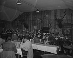 Photograph of a Thanksgiving concert performed by children, Henderson, November 21, 1955