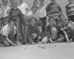 Photograph of the All-City Marble Tournament, Henderson, April 1944
