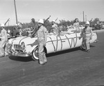 Photograph of the "VFW" entry in the Industrial Days parade, Henderson, May 7, 1955