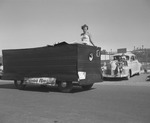Photograph of the Kodak float in Industrial Days parade, Henderson, May 7, 1955