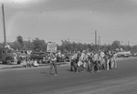 Photograph of the paperboys in Industrial Days parade, Henderson, May 7, 1955