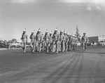 Photograph of a military group in Industrial Days parade, Henderson, May 7, 1955